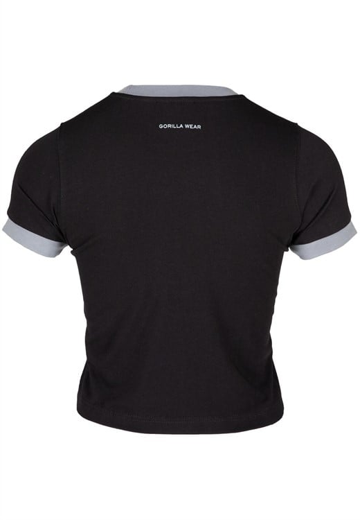New Orleans Cropped T-Shirt Black