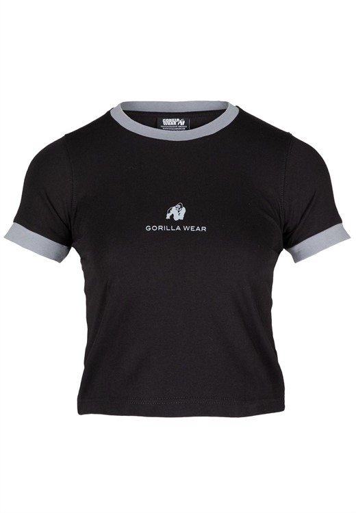 New Orleans Cropped T-Shirt Black
