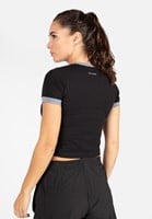 New Orleans Cropped T-Shirt Black