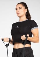 New Orleans Cropped T-Shirt Black