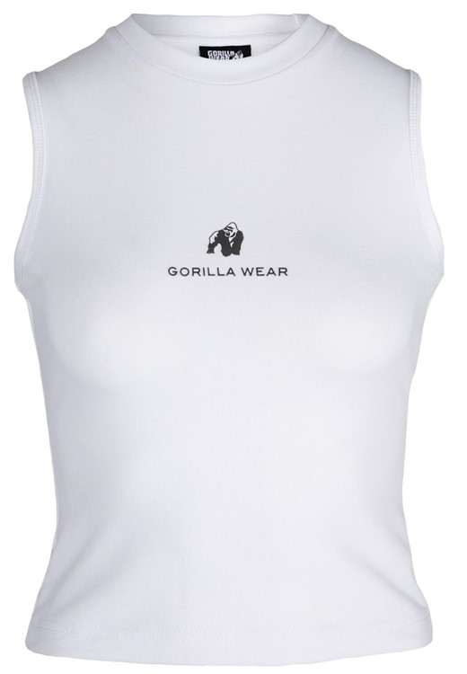 Livonia Crop Top White