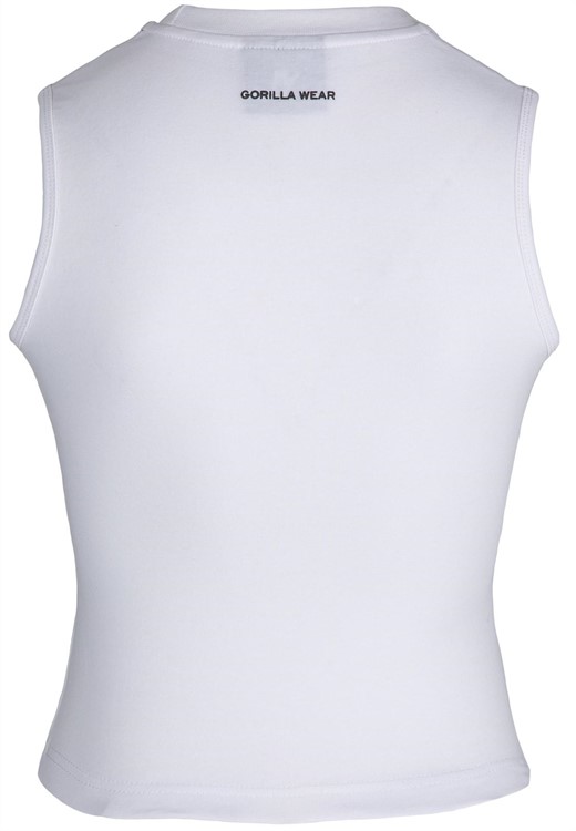 Livonia Crop Top White