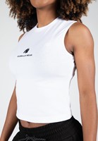 Livonia Crop Top White
