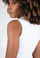 Livonia Crop Top White