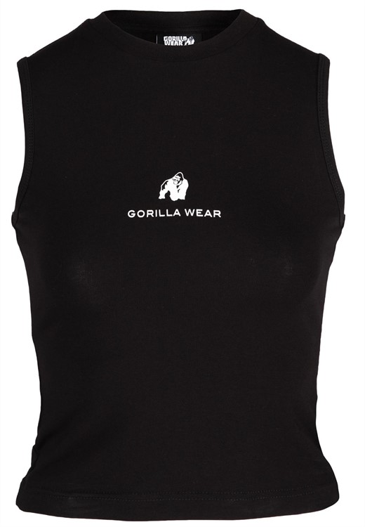 Livonia Crop Top Black
