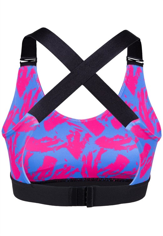Colby Sports Bra Blue/Pink