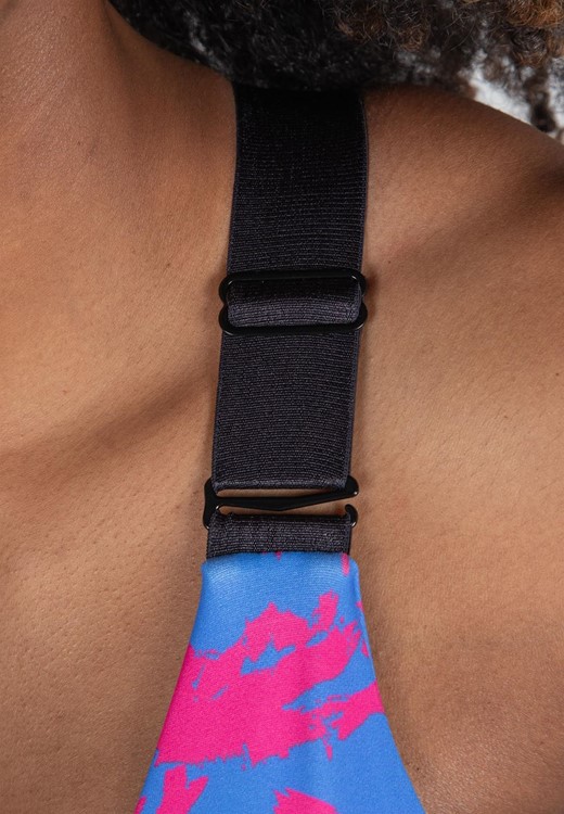 Colby Sports Bra Blue/Pink