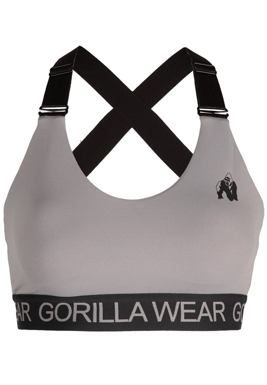 Colby Sports Bra Gray