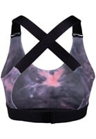 Colby Sports Bra Gray/Pink
