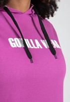 Virginia Sleeveless Hoodie Fuchsia