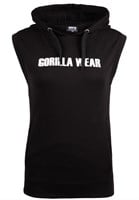 Virginia Sleeveless Hoodie Black