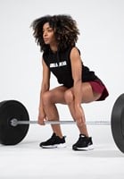 Virginia Sleeveless Hoodie Black