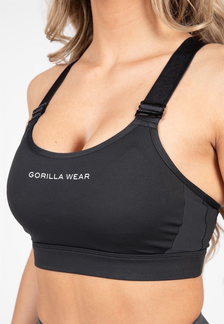 Monroe Sports Bra - Black - XL Gorilla Wear