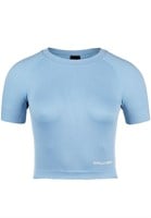 Selah Seamless Crop Top Light Blue