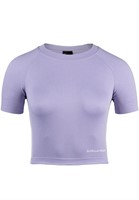 Selah Seamless Crop Top Lilac