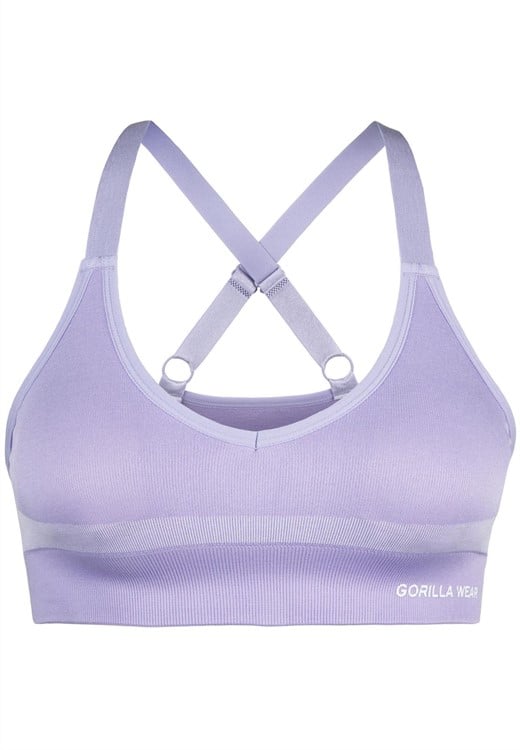 Selah Seamless Sports Bra Lilac