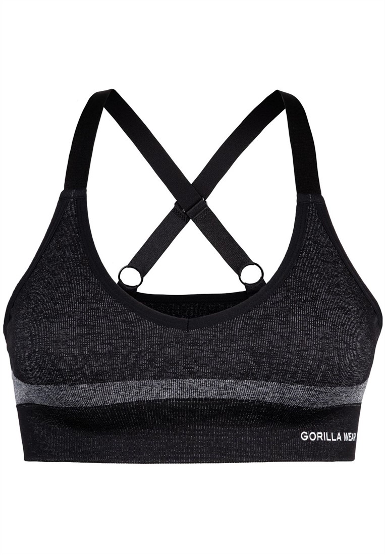 Selah Seamless Sports Bra - Black - L/XL Gorilla Wear