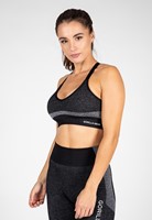 Selah Nahtloses Sport-BH - Schwarz - XS/S