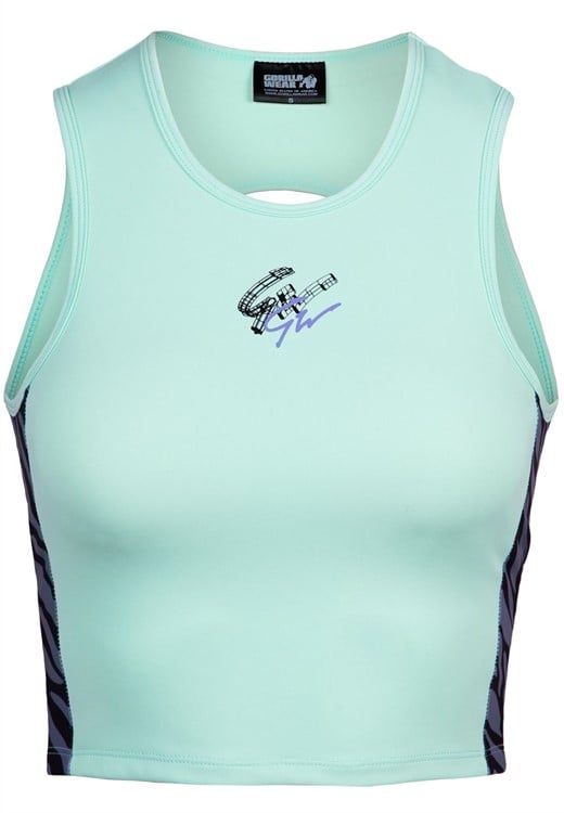 Zion Crop Top Green