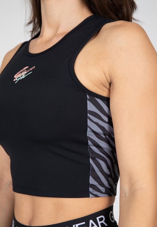 Zion Crop Top Black