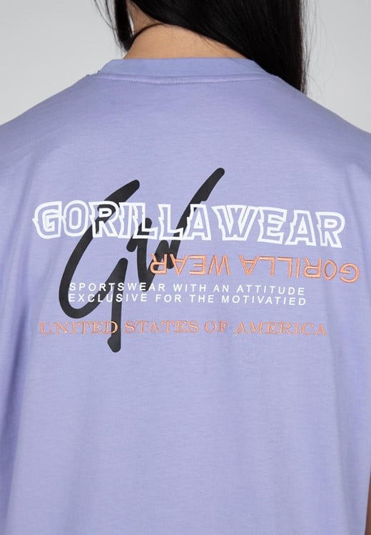 Medina Oversized T-Shirt Lilac