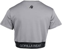 Colby Cropped T-Shirt Gray
