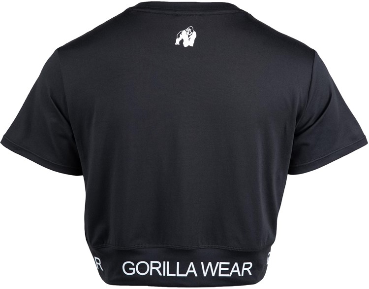 Colby Cropped T-Shirt Black
