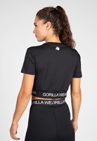 Colby Cropped T-Shirt Black