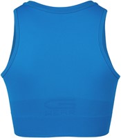 Olivia Seamless Crop Top Blue