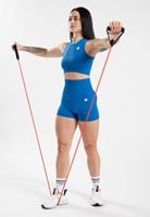 Olivia Seamless Crop Top Blue