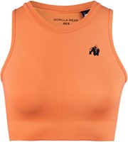 Olivia Seamless Crop Top Peach
