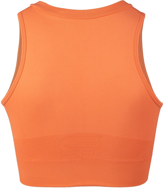 Olivia Seamless Crop Top Peach