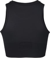 Olivia Seamless Crop Top Black