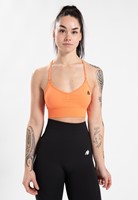 Olivia Seamless Sports Bra - Peach - XS/S