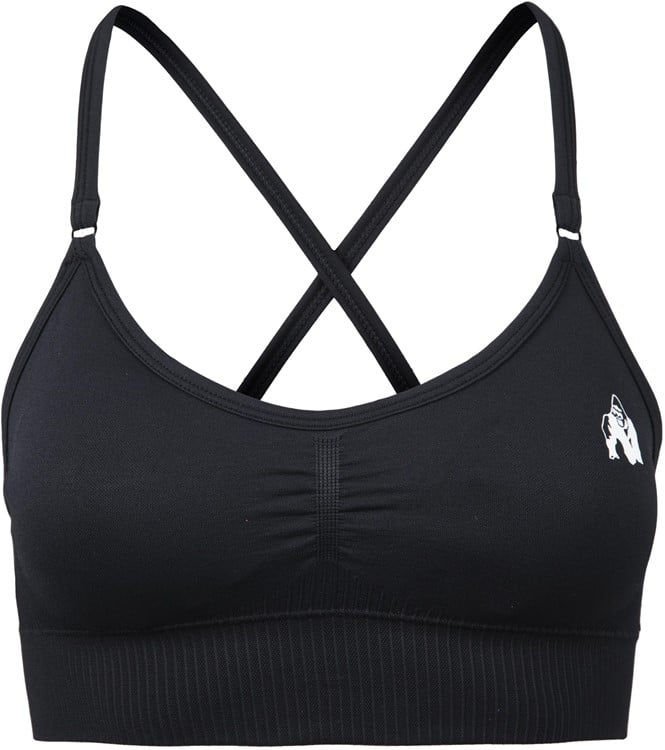 Olivia Seamless Sports Bra Black