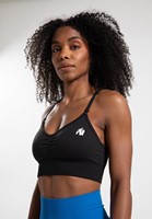 Olivia Nahtloses Sport-BH - Schwarz - XS/S