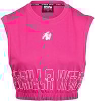 Albion Oversized Crop Top Pink