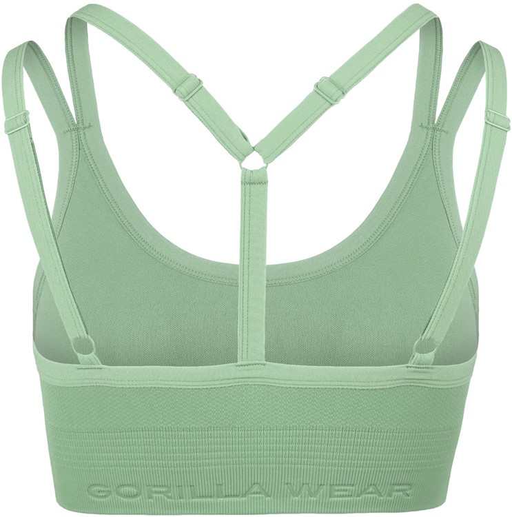 Whitney Seamless Sports Bra - Green