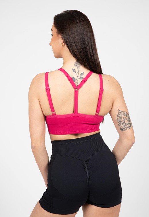 Whitney Seamless Bra Top - Pink