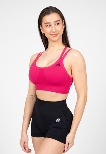 Whitney Sujecion Deportiva Sin Costuras - Rosa