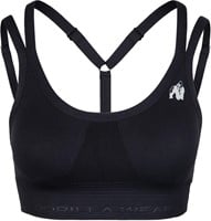 Whitney Seamless Sports Bra - Black