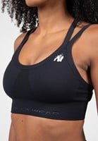 Whitney Seamless Sports Bra - Black
