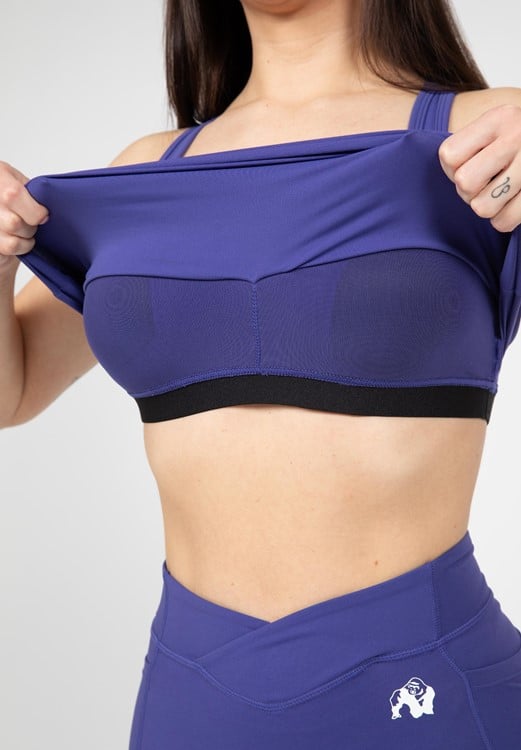 Willow Tank Top Navy/Purple