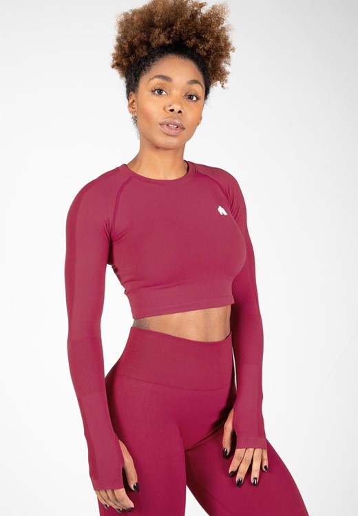 Hilton Long Sleeve fuchsia
