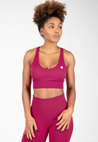 Hilton Nahtloses Sport-BH - Fuchsie - XS/S