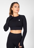 Hilton T-Shirt Longues Sans Coutures - Noir - XS/S