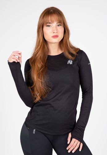 Raleigh Langarmshirt - Schwarz