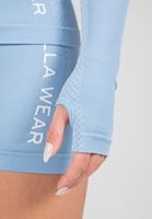 Selah Seamless Long Sleeve Light Blue