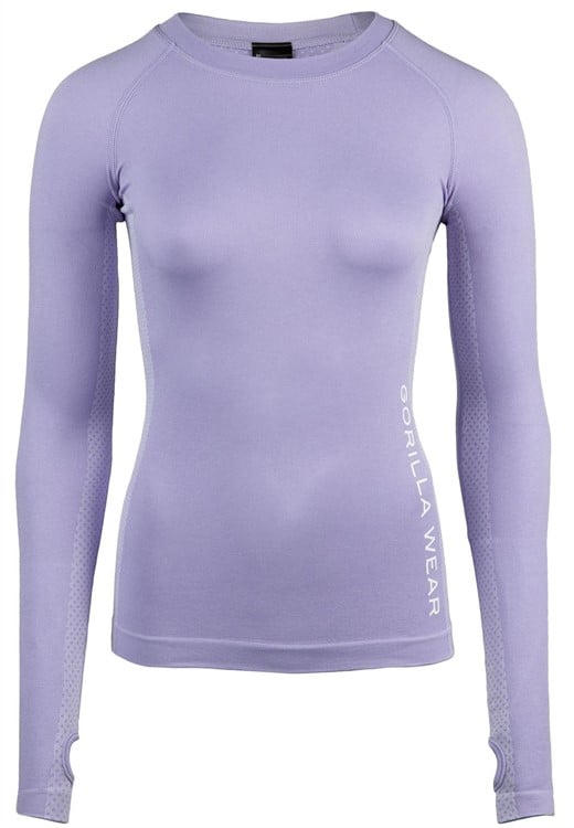 Selah Seamless Long Sleeve Lilac