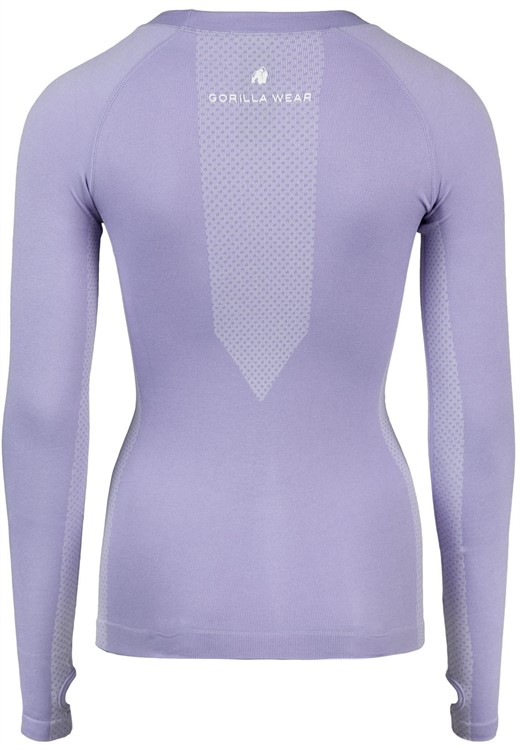 Selah Seamless Long Sleeve Lilac